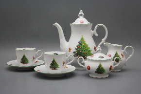 Coffee set Ofelia Christmas Tree 15-piece ZL