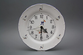 Plate clock Ofelia Geese FML