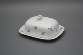 Butter dish small Rokoko Forget-me-not Sprays BB