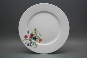Flat round dish 30cm Nina Flowering meadow Pattern A HBB