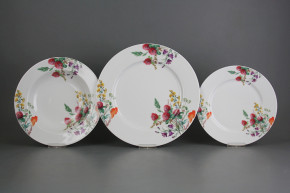 Plate set Nina Flowering meadow Motive A 18-piece CBB