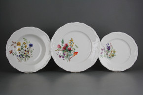 Plate set Marie Louise Flowering meadow 12-piece HBB