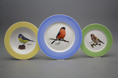 Plate set Nina Bird world 12-piece IMIX č.1