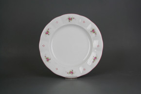 Flat plate 24cm Benedikt Pink roses R4T ARL