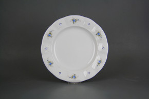 Flat plate 24cm Benedikt Light blue roses A4T AAL