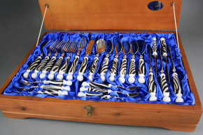 Set of cutlery Bohemia 1987 with box Zebra 24-piece BB