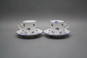 Cup high 0,135l with saucer Ofelia Meadow flowers Sprays ML