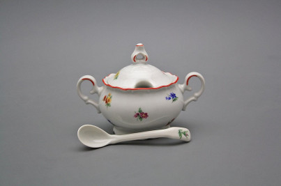 Mustard bowl 0,15l with spoon Ofelia Sprays CL č.1
