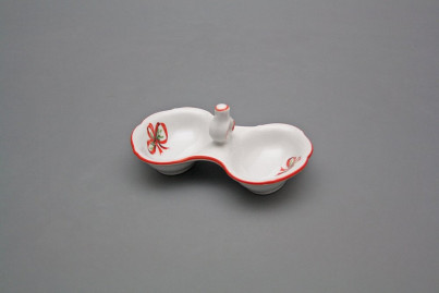 Salt cellar double Ofelia Christmas ornament CL č.1