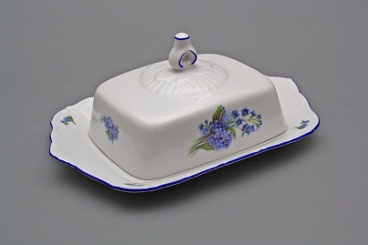 Butter dish square Ofelia Forget-me-not AL č.1