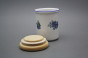 Box with wooden cover B - medium Forget-me-not AL č.2
