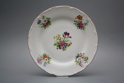 Flat plate 25cm Ofelia Meissen bouquet GCL č.1