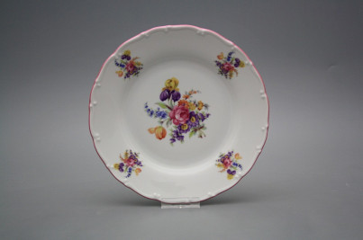 Dessert plate 21cm Ofelia Bouquet with irisies GRL č.1