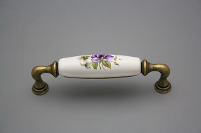 Rustic handles 128mm Pansy