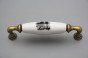 Rustic handles 128mm Rococo dolls č.4