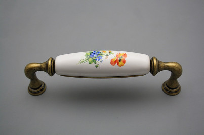 Rustic handles 128mm Field flowers č.1