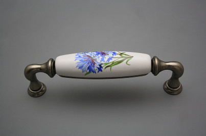 Rustic handles 128mm Cornflowers FV č.1