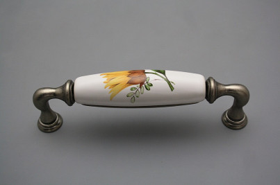 Rustic handles 128mm Sunflowers FV č.1