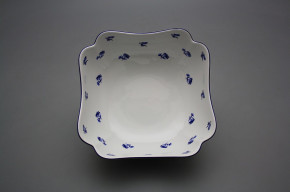Deep salad dish square 18cm Rokoko Meadow flower Sprays AML