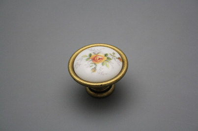 Rustic knobs 40mm Tea roses č.1