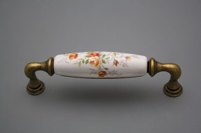 Rustic handles 128mm Tea roses