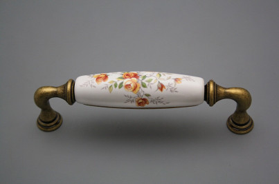 Rustic handles 128mm Tea roses č.1