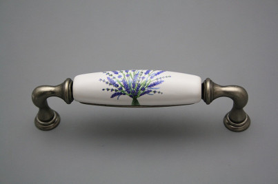 Rustic handles 128mm Lavender FV č.1