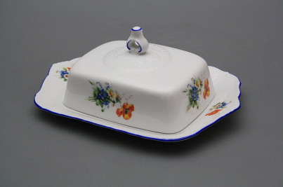 Butter dish square Ofelia Field flowers AL č.1