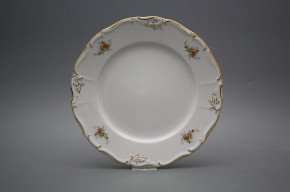 Flat plate 25cm Marie Louise Tea roses GL LUX