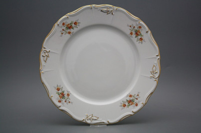 Flat round dish 30cm Marie Louise Tea roses GL č.1