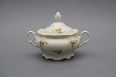 Sugar bowl 0,25l Alaska ECRU Tea roses BB č.1