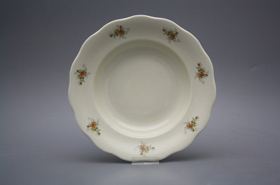 Deep plate 23cm Alaska ECRU Tea roses BB č.1