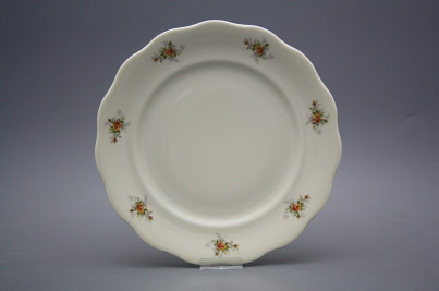 Flat plate 24cm Alaska ECRU Tea roses BB č.1