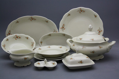 Dining set Alaska ECRU Tea roses 27-piece BB č.1