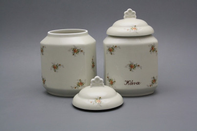 Box for foodstuffs 1,1l ECRU Tea roses BB č.1