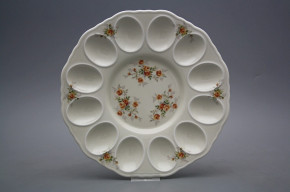 Tray for eggs 24cm Rokoko ECRU Tea roses BB
