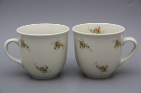 Mug Mirek 0,4l ECRU Tea roses BB