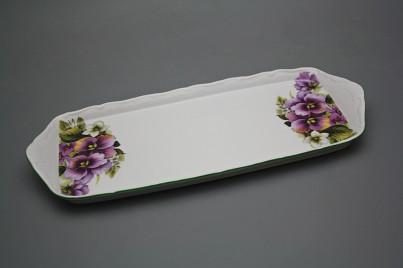Tray square 36cm Ofelia Pansy DZL č.1