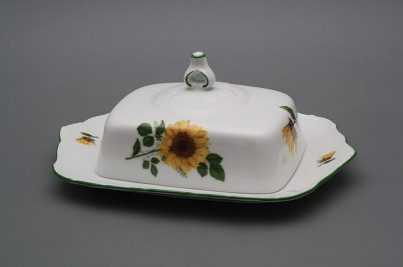 Butter dish square Ofelia Sunflowers ZL č.1