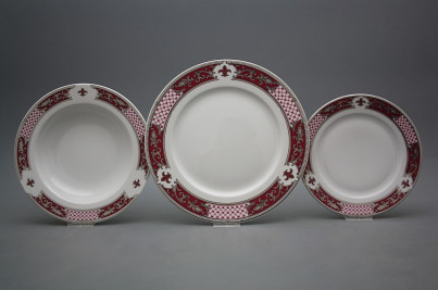 Plate set Christine MPP 18-piece č.1