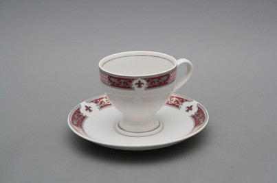 Coffee cup 0,135l and saucer Christine MPP č.1