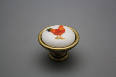 Rustic knobs 40mm Hens č.1