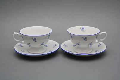Tea cup 0,2l with saucer Alaska Forget-me-not Sprays AL č.1