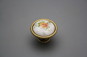 Rustic knobs 35mm Tea roses