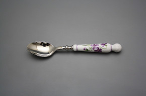 Teaspoon Bohemia 1987 Violets FL