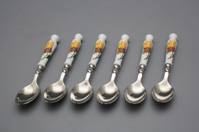 Set of teaspoons Bohemia 1987 Sunflowers 6-piece BB