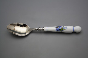 Soup spoon Bohemia 1987 Forget-me-not AL