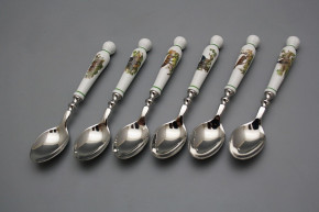 Set of teaspoons Bohemia 1987 Gamekeepers 6-piece BB