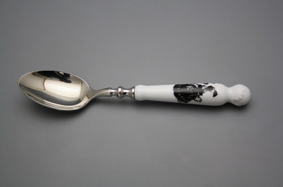 Soup spoon Bohemia 1987 Rococo dolls BB č.1