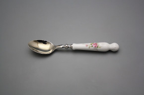 Set of teaspoons Bohemia 1987 Pink roses 6-piece BB
